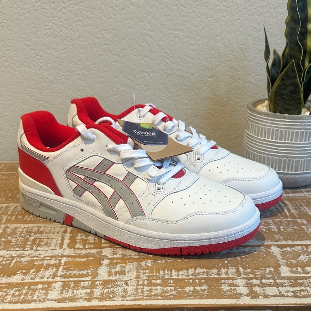 Ex89 Sneakers White / Classic Red In White/classic Red/silver